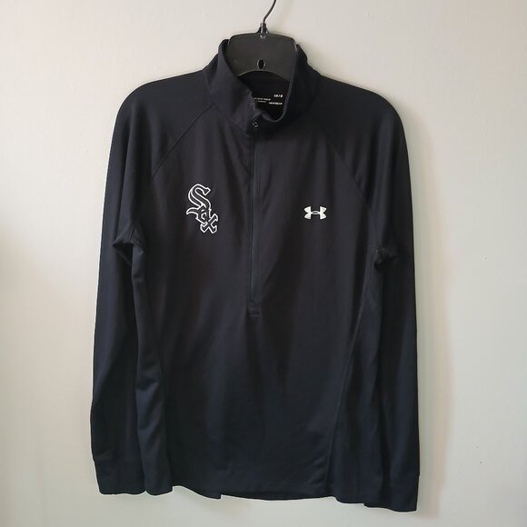 Women's Chicago White Sox MLB Under Armour‎ 1/2 Zip Pullover L - Picture 1 of 6